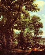 Claude Lorrain Landschaft mit Ziegenhirt oil painting artist